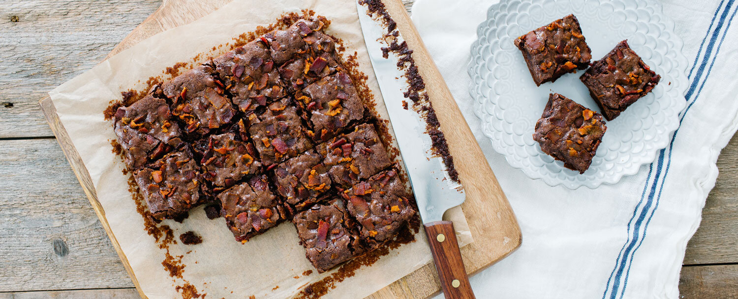 Recipes - Bacon Brownies - Applegate