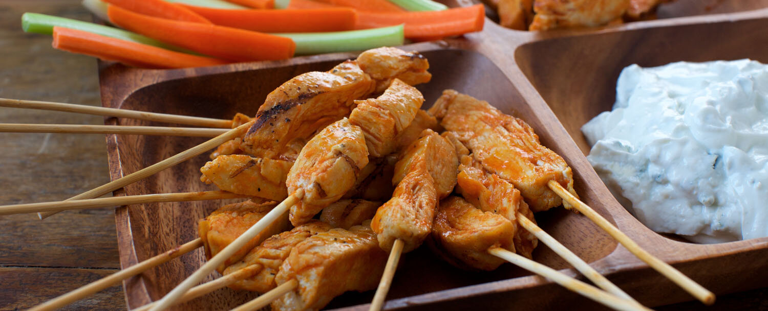 Recipes - Buffalo Satay - Applegate
