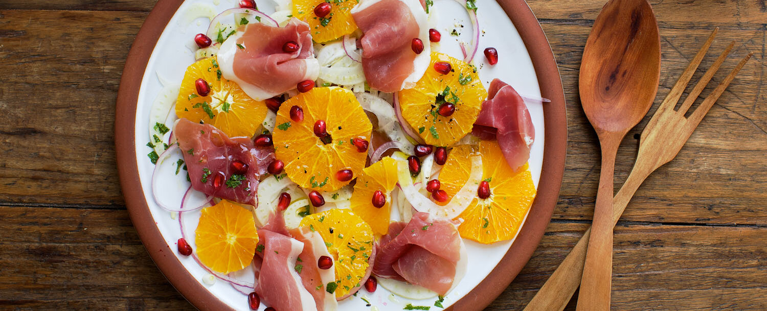 Recipes - Orange, Fennel and Prosciutto Salad - Applegate