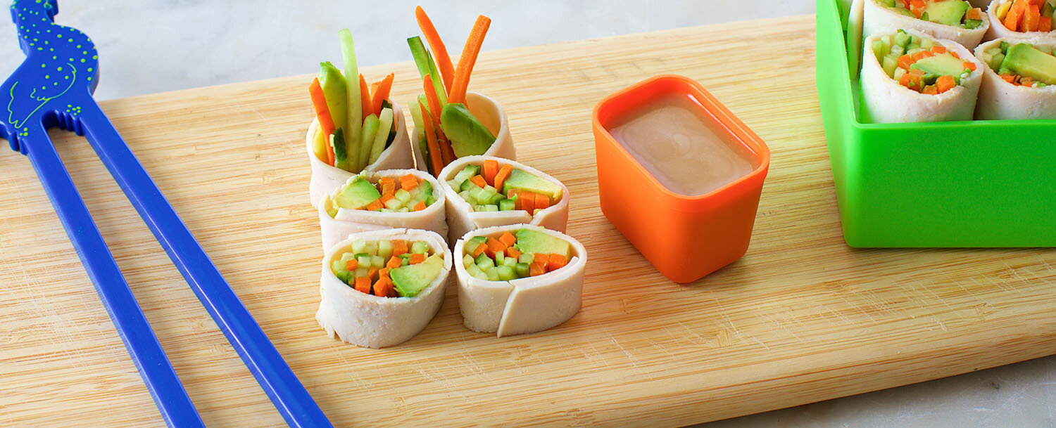 Recipes - Turkey “Sushi” with Lemon Miso Dressing - Applegate