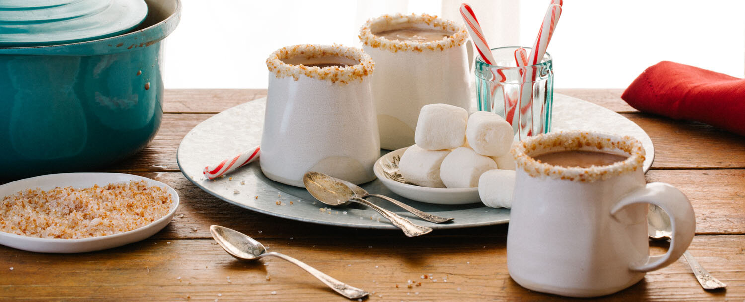 Recipes - Hot Chocolate with Sparkling Bacon Rim - Applegate
