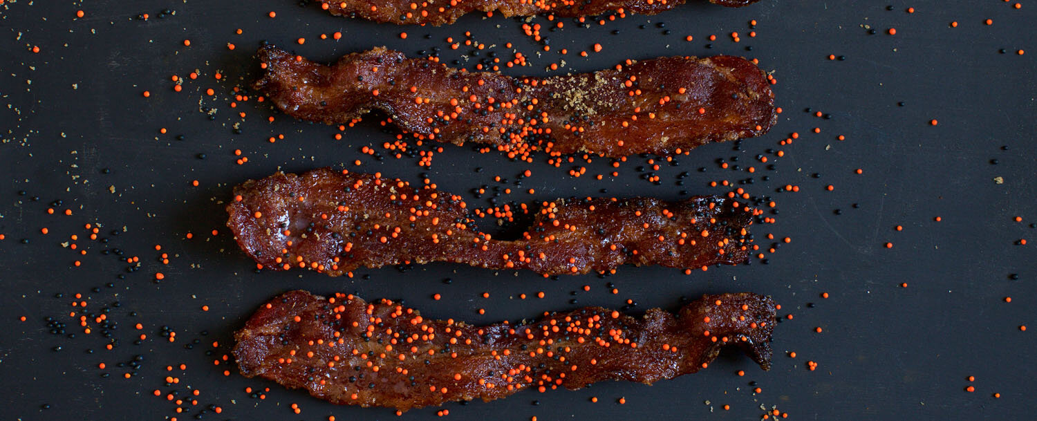 Recipes - Pumpkin Pie Spiced Candied Bacon - Applegate