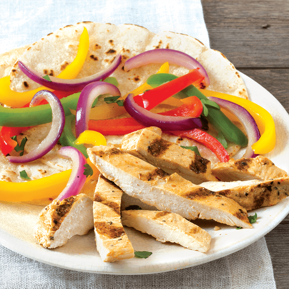 Products - Grilled Chicken Strips - Warning: May cause a fiesta in your