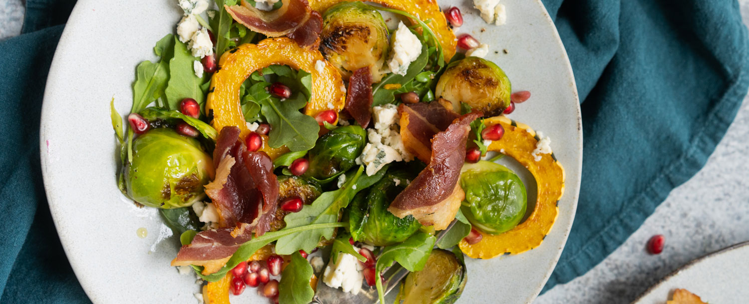 Recipes - Bacon and Blue Cheese Harvest Salad - Applegate