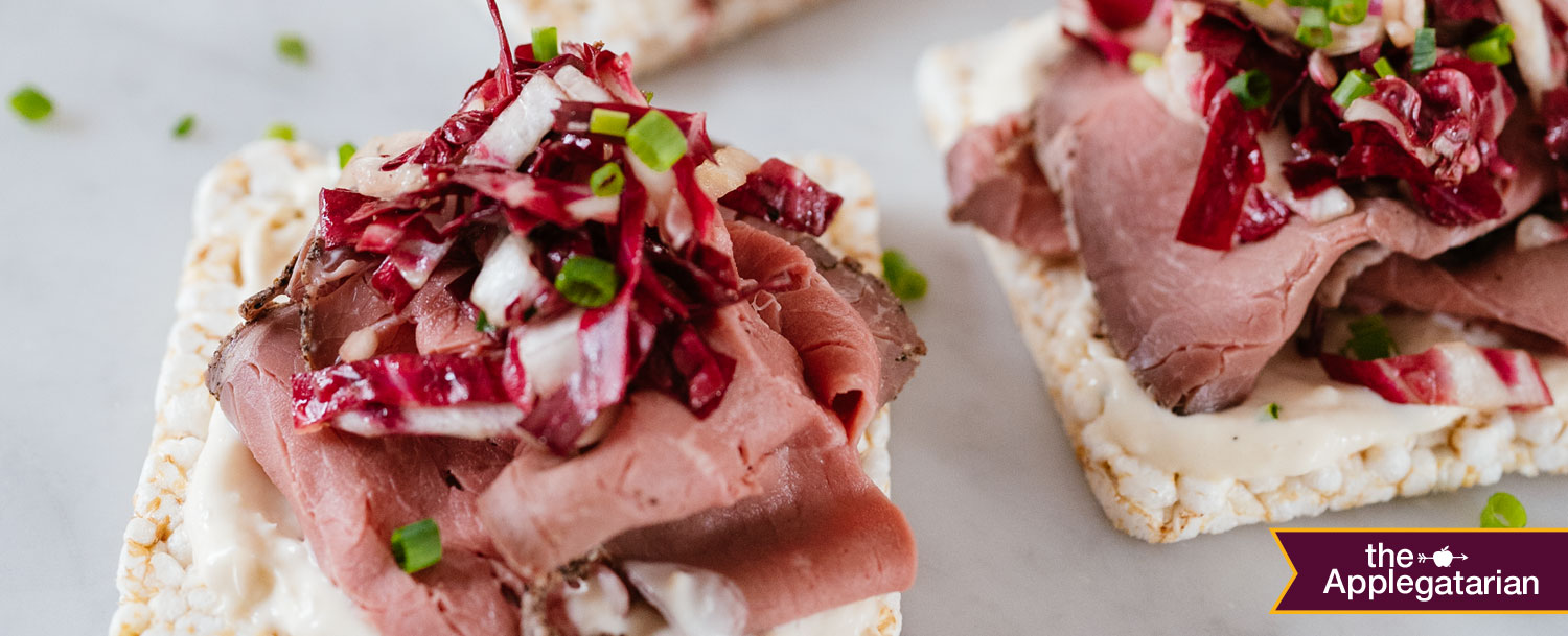 Recipes - Roast Beef with Horseradish Mayo and Radicchio - Applegate