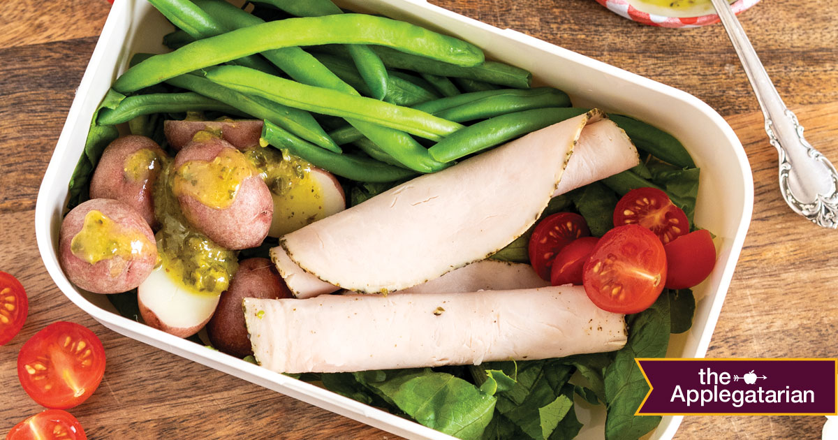 Recipes Turkey Niçoise Salad With Caper Vinaigrette Applegate