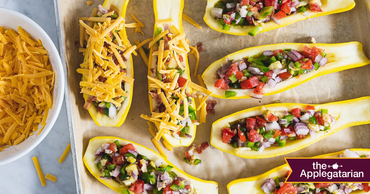 Recipes Stuffed Yellow Squash Applegate