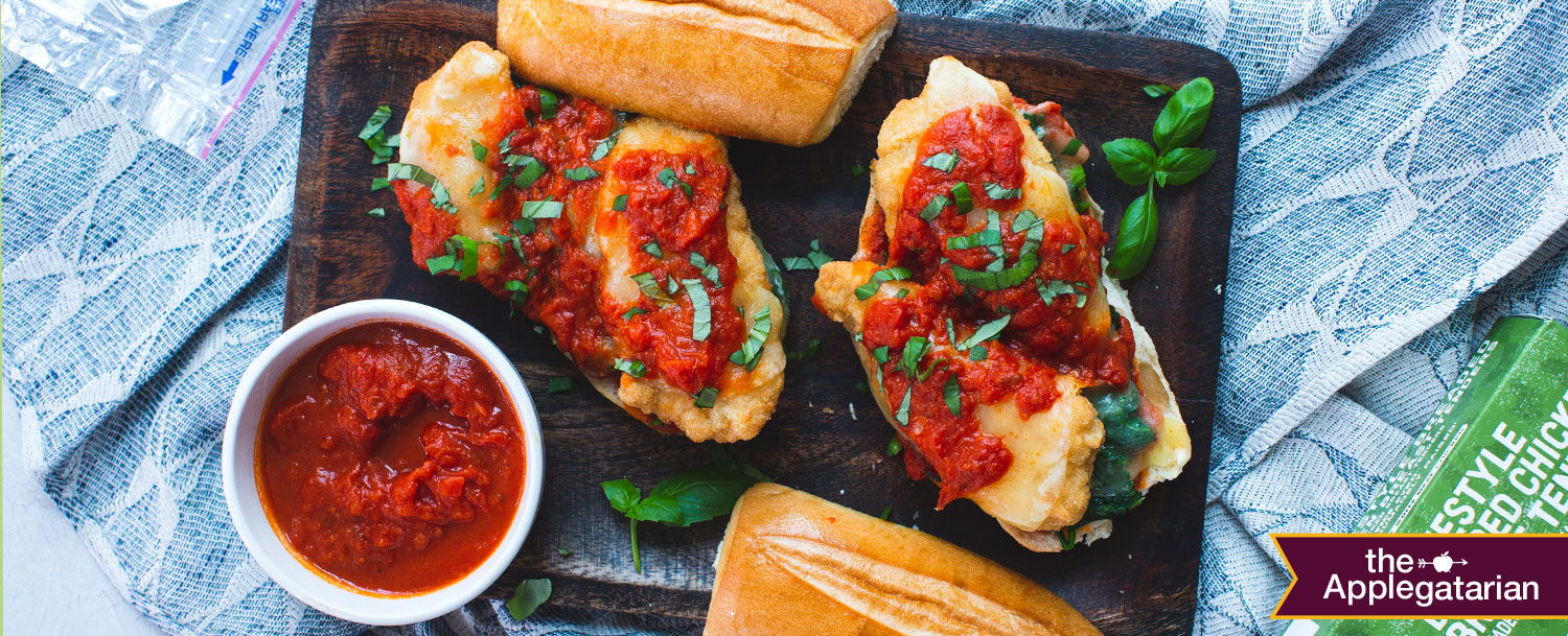 Recipes - Easy Chicken Parm with Broccoli Rabe Recipe - Applegate