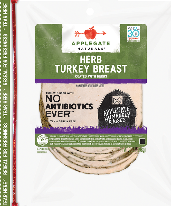Products Deli Meat Natural Herb Turkey Breast Applegate
