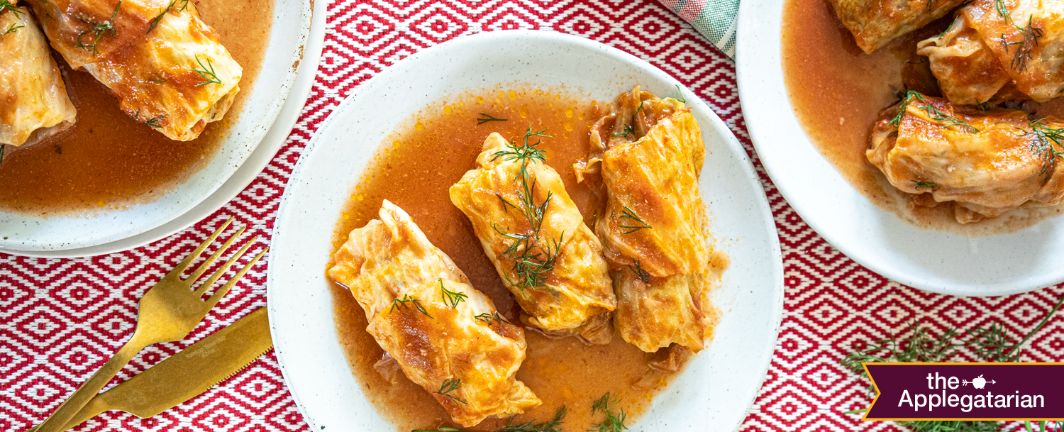 Recipes - Stuffed Cabbage Recipe: Celebrating Family Heritage | The Applegatarian Holiday 2023 - App