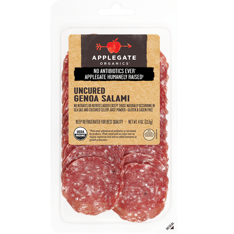 Applegate Organics® Genoa Salami Front of Pack